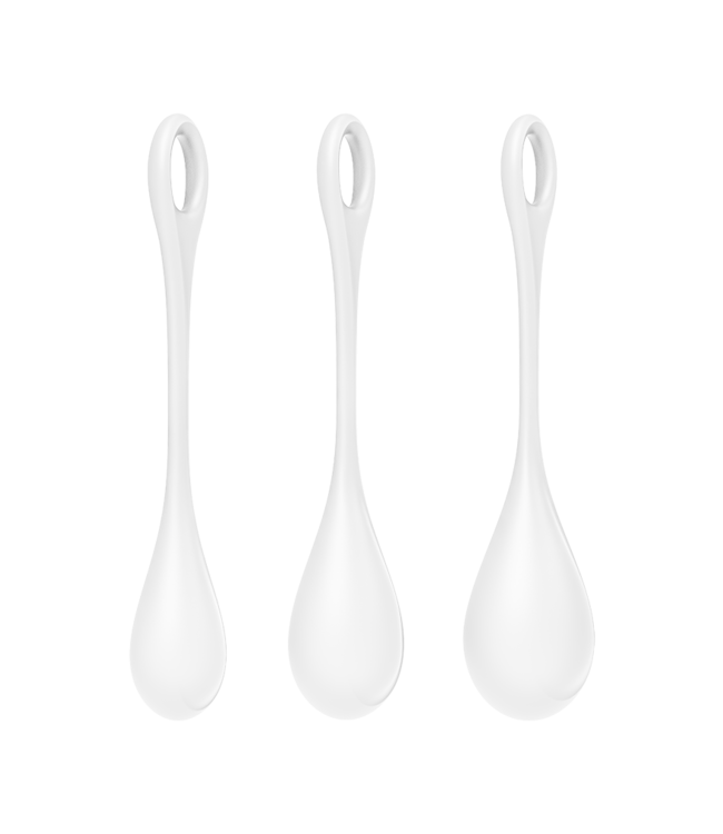 Satisfyer - Yoni Power 1 - Kegel Balletjes Set - Wit