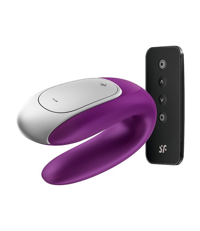 Satisfyer - Double Fun - Luxe Koppel Vibrator - Paars