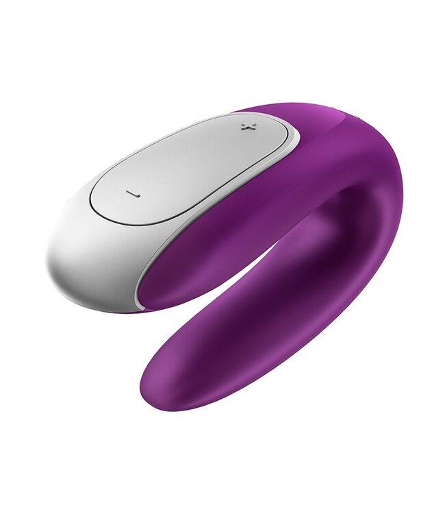 Satisfyer - Double Fun - Luxe Koppel Vibrator - Paars