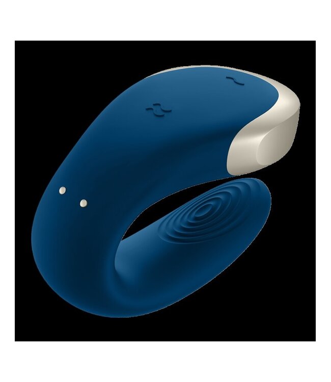 Satisfyer - Double Love - Luxury Couple Vibrator - Blauw