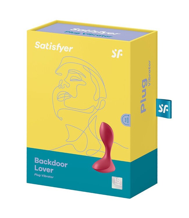 Satisfyer - Backdoor Lover - Anaal Vibrator - Rood