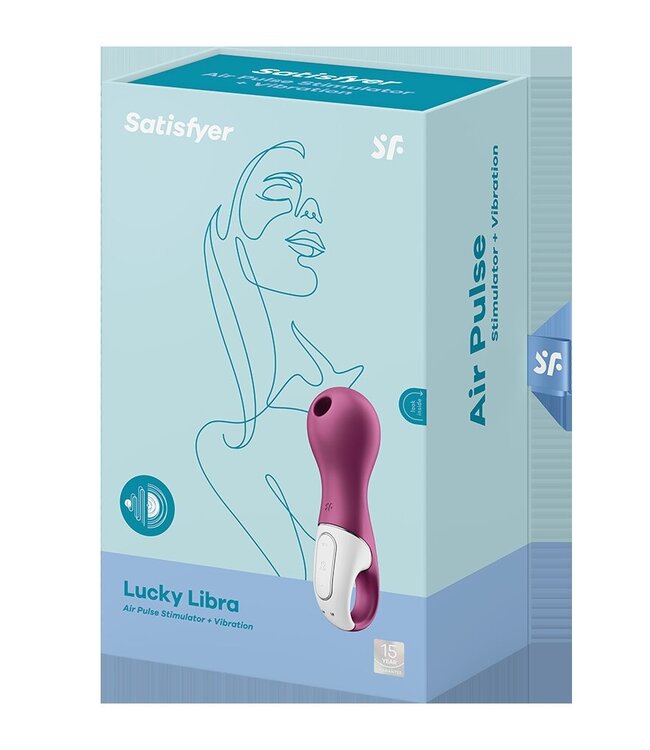 Satisfyer - Lucky Libra - Luchtdruk Stimulator - Paars