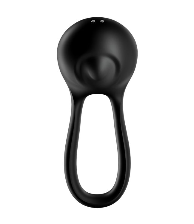 Satisfyer - Majestic Duo - Cockring Vibrator - Zwart