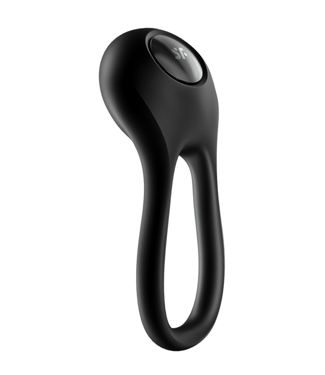 Satisfyer - Majestic Duo - Cockring Vibrator - Zwart