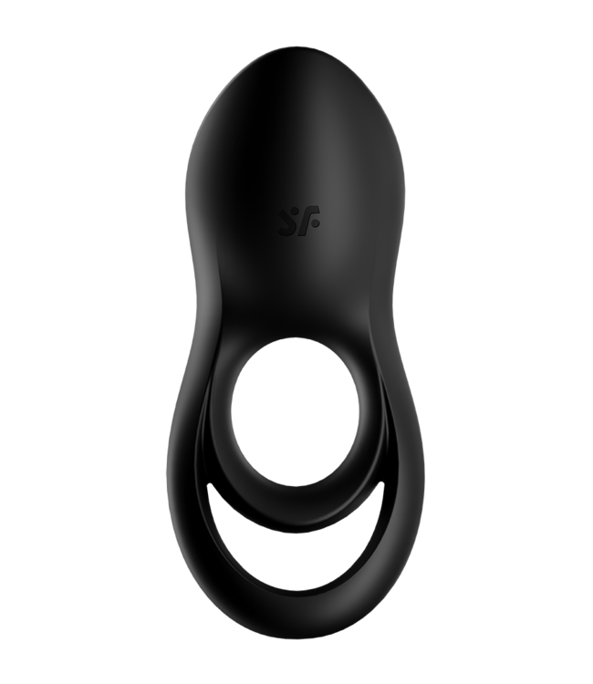 Satisfyer - Legendary Duo - Cockring Vibrator - Zwart
