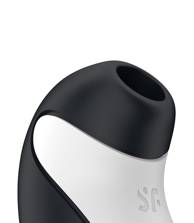 Satisfyer - Orca - Luchtdruk Vibrator - Zwart & Wit