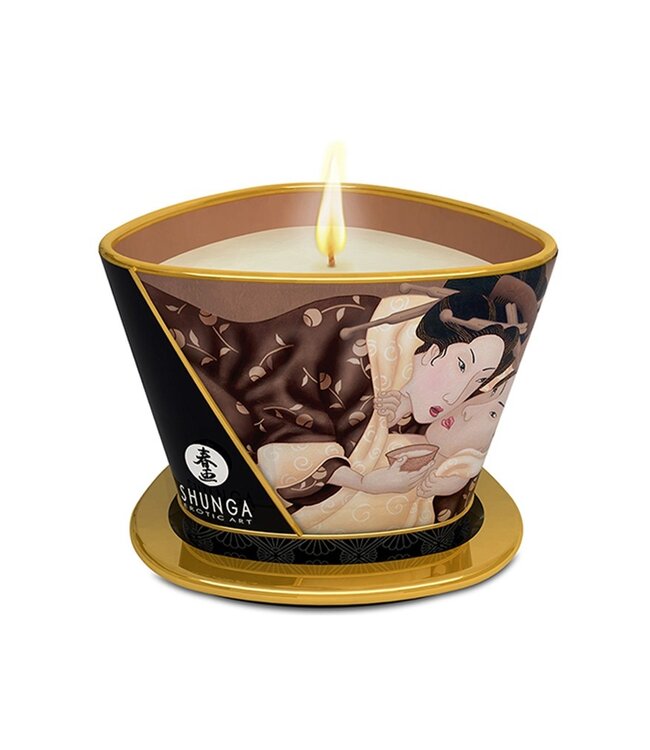 Shunga - Massagekaars - Intoxicating Chocolate - 170 ml