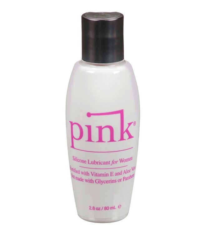 Pink - Silicone - Glijmiddel op siliconenbasis - 80 ml