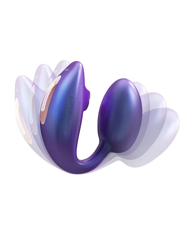Love to Love - Wonderlover - Clitorisvibrator - Paars