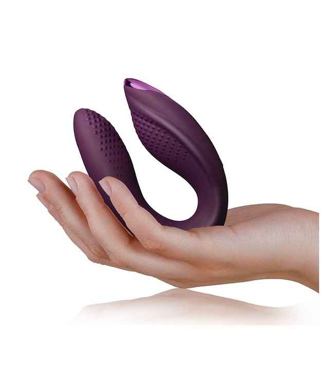 Rocks-Off - Rock Chick Diva - Koppel Vibrator met Afstandsbediening - Paars