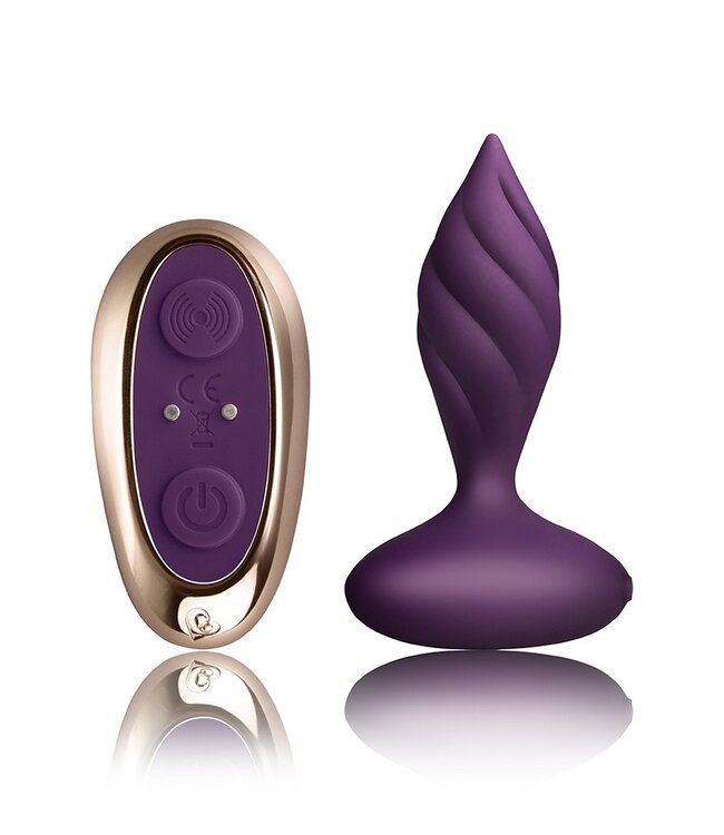 Rocks-Off - Petite Sensations Desire - Anale Vibrator met Afstandsbediening - Paars