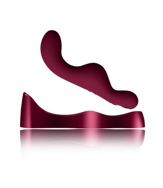Rimba Rocks-Off - Ruby Glow Blush - Sit-on Vibrator met Afstandsbediening - Rood