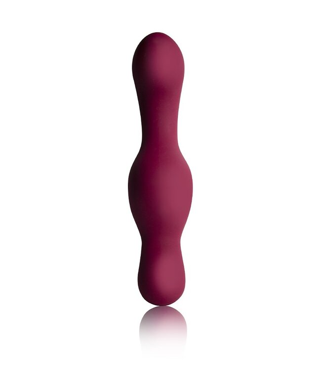 Rocks-Off - Ruby Glow Blush - Sit-on Vibrator met Afstandsbediening - Rood