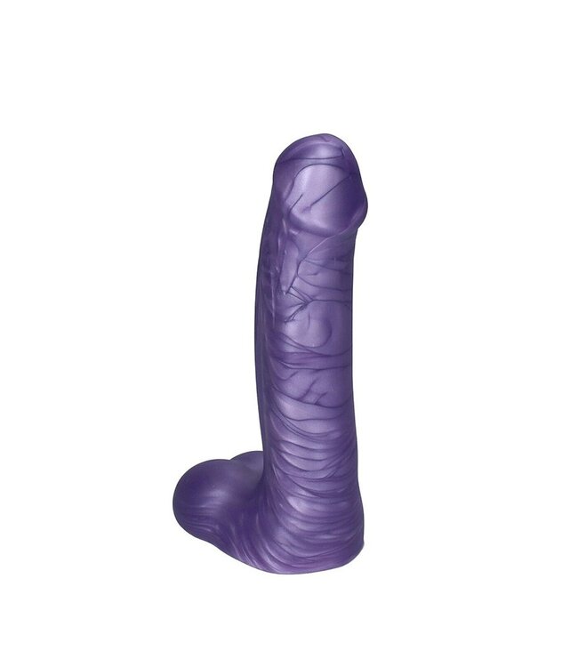 Ylva & Dite - Icarus - Dildo met Ballen - Donkerpaars