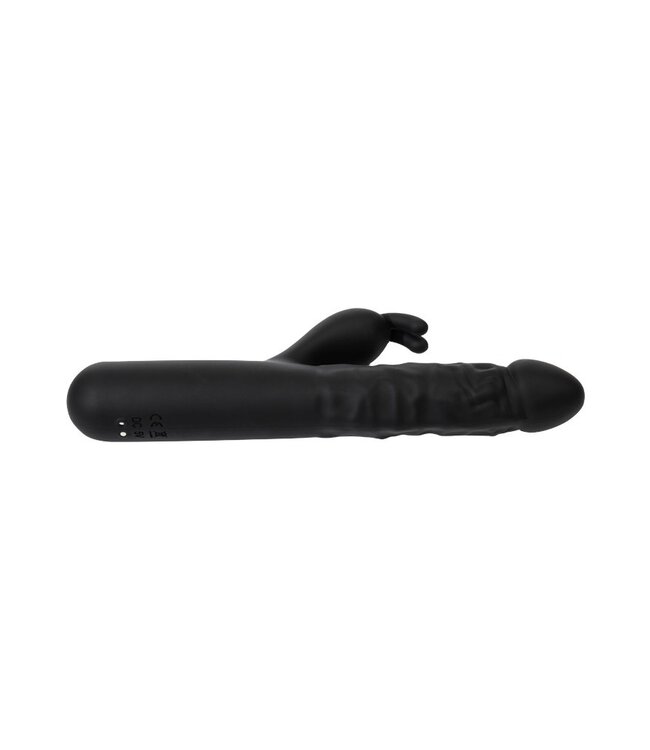 Rimba Toys - Sensual Nights SN06 - Realistische Rabbit Vibrator - Zwart
