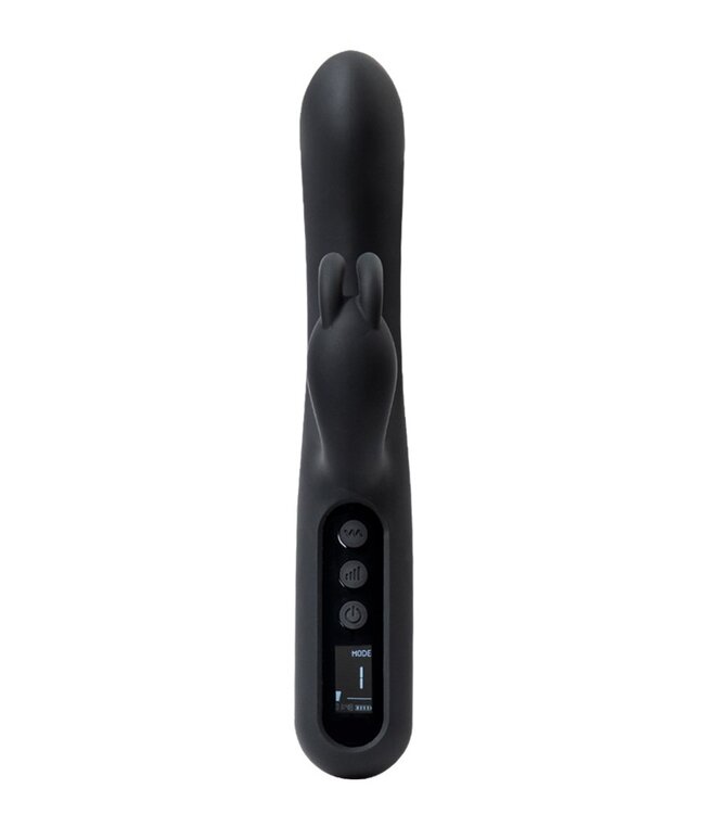 Rimba Toys - Sensual Nights SN03 - Rabbit Vibrator - Zwart