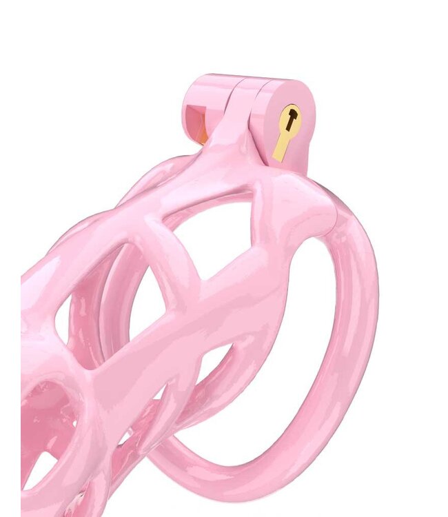 Rimba P-Cage - P-Cage PC01 - Peniskooi Maat M - Roze