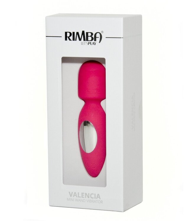 Rimba Toys - Valencia - Mini Wand Vibrator - Roze