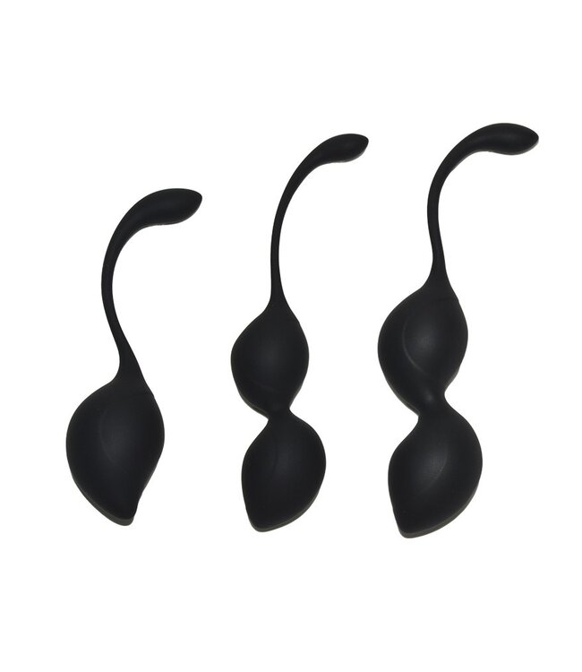 Rimba Toys - Geneva - Kegel Balletjes Training Set - Zwart