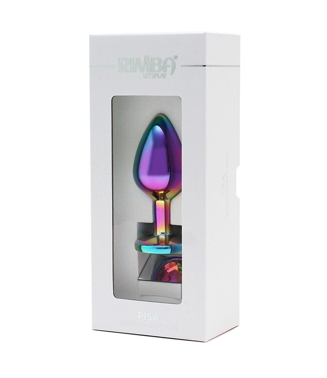 Rimba Toys - Pisa - Butt Plug - Rainbow