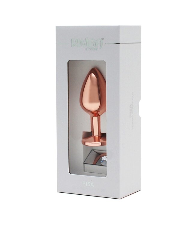 Rimba Toys - Pisa - Buttplug - Rosé Goud