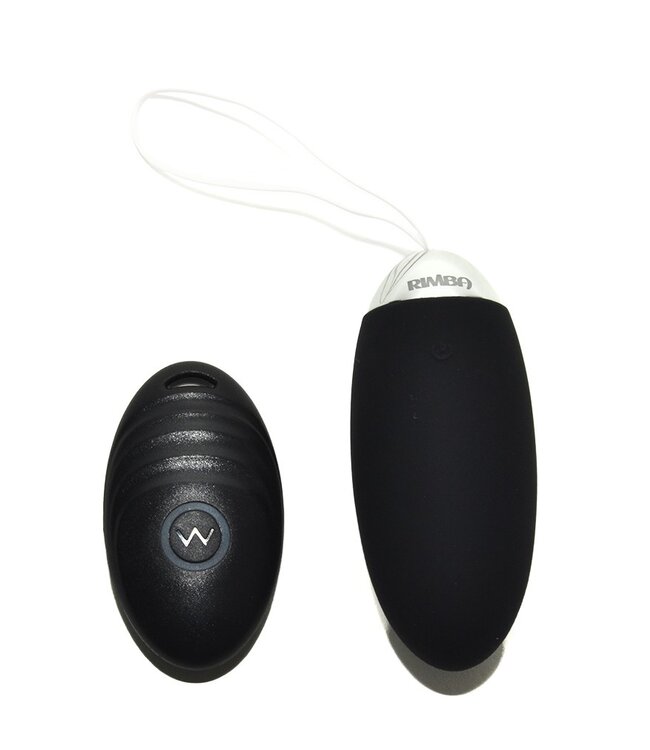 Rimba Toys - Venice - Vibrerend Ei met Afstandsbediening - Zwart