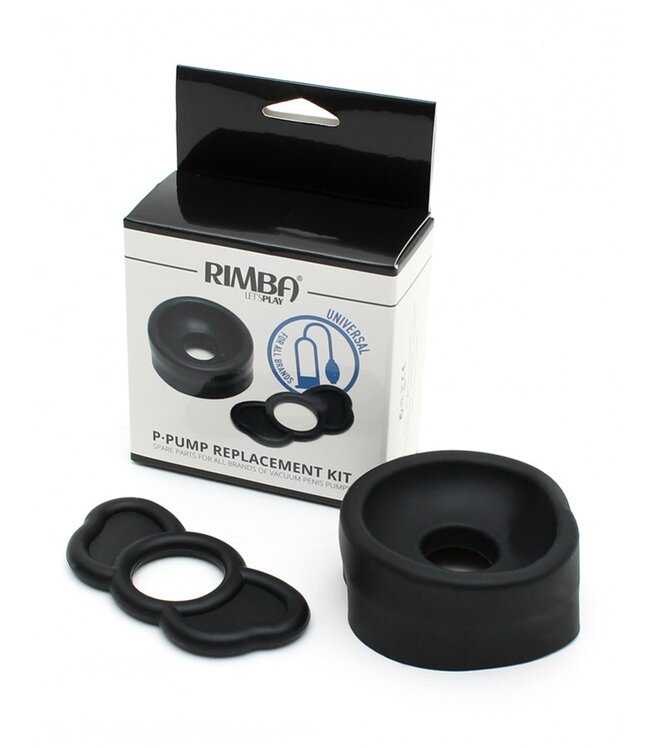 Rimba P-Pump - P-Pump Vervangingsset met 2 Ringen - Zwart