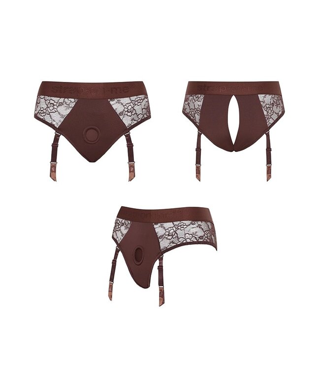 Strap-On-Me - Harness Diva - Strap-On Harnas - Bruin