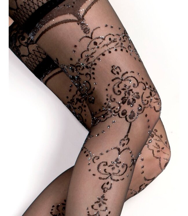 Ballerina - Fantasy Hold Ups - Kousen (20 denier) - Zwart