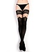 Rimba Ballerina - Fantasy Hold Ups - Kousen (50/20 denier) - Zwart & Transparant