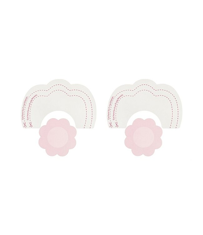 Bye Bra - Breast Lift & Zijden Tepelbedekkers A-C - Nude (3 paar)