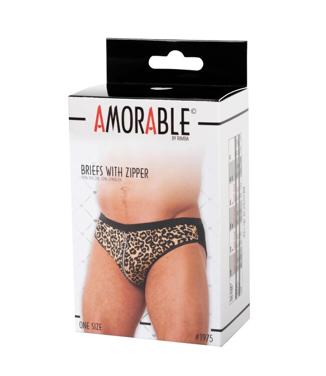 Amorable by Rimba - Slip - One Size - Luipaardprint