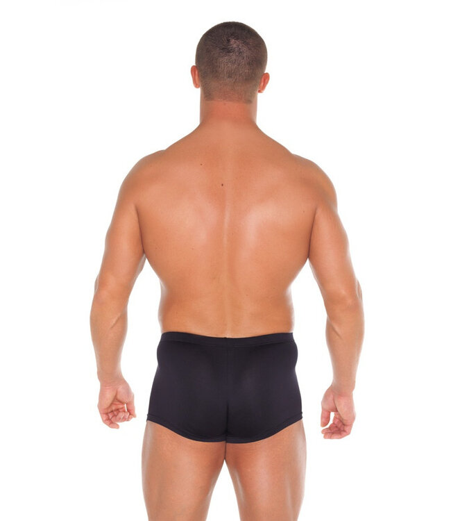 Amorable by Rimba - Boxershort met 2 ritsen - One Size - Zwart