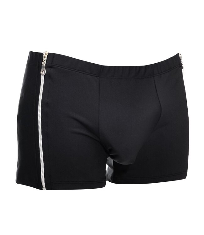 Amorable by Rimba - Boxershort met 2 ritsen - One Size - Zwart