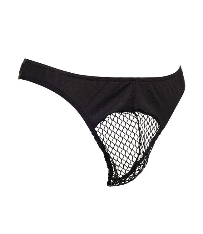 Amorable by Rimba - String met netstof - One Size - Zwart