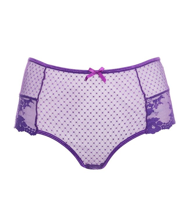 Amorable by Rimba - Slip met Open Achterkant - One Size - Paars