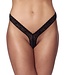 Rimba Amorable by Rimba - Mini Slip - One Size - Zwart