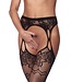 Rimba Amorable by Rimba - Jarretel Panty - One Size - Zwart