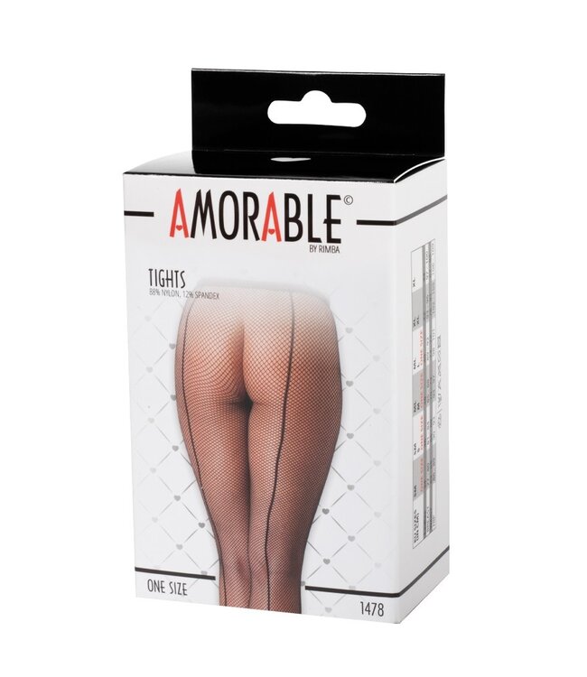Amorable by Rimba - Netpanty - One Size - Zwart
