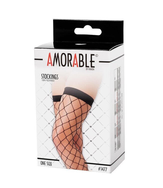 Amorable by Rimba - Kousen - One Size - Zwart