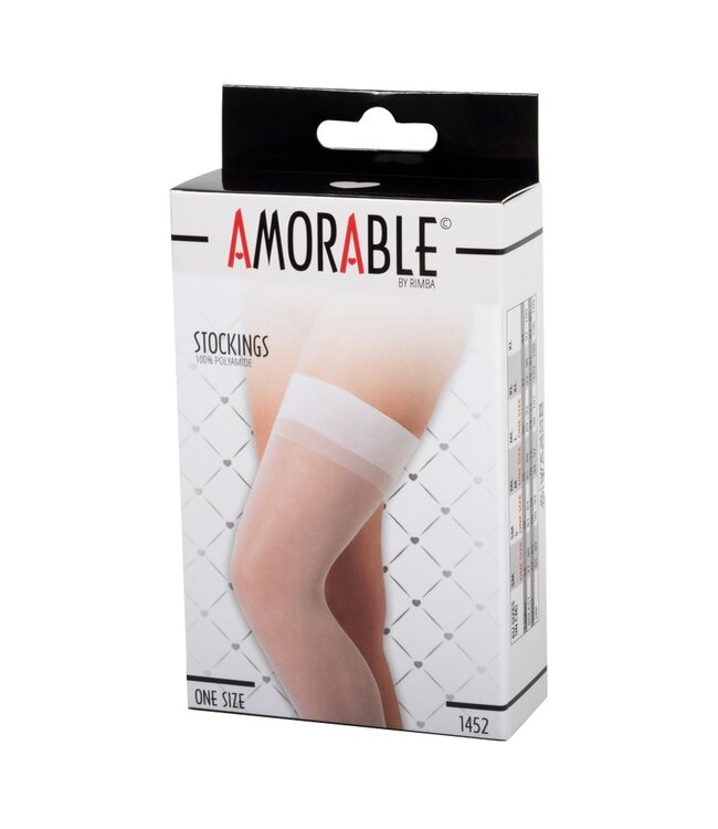 Amorable by Rimba - Kousen - One Size - Wit