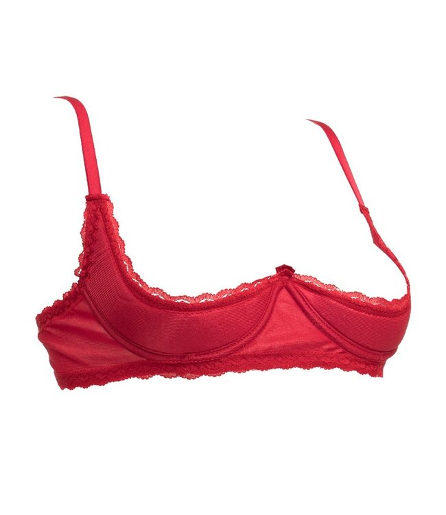 Amorable by Rimba - 1/2 Cup BH - Rood