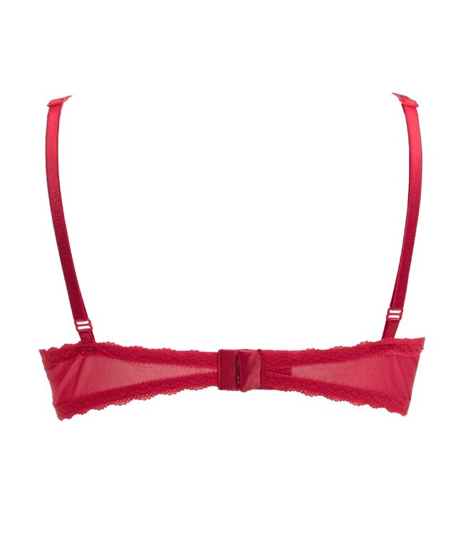 Amorable by Rimba - 1/2 Cup BH - Rood