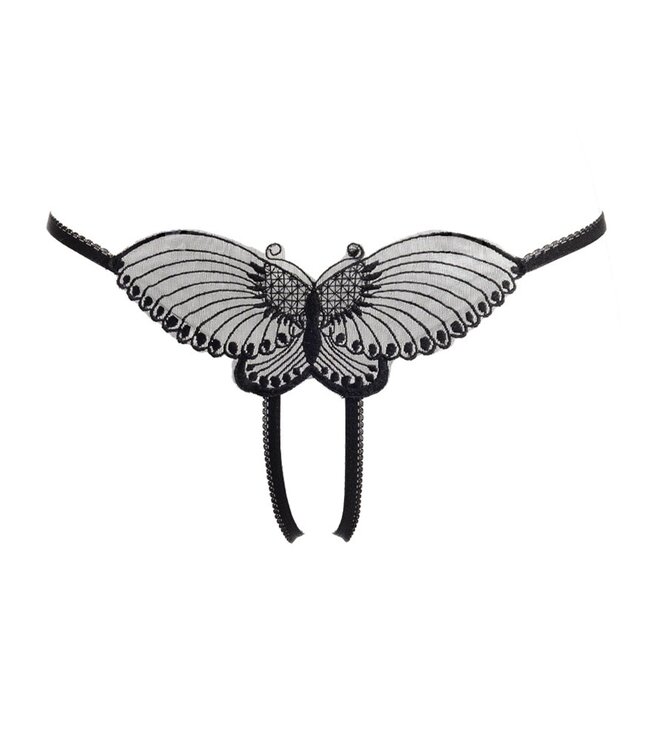 Amorable by Rimba - Open String - One Size - Zwart