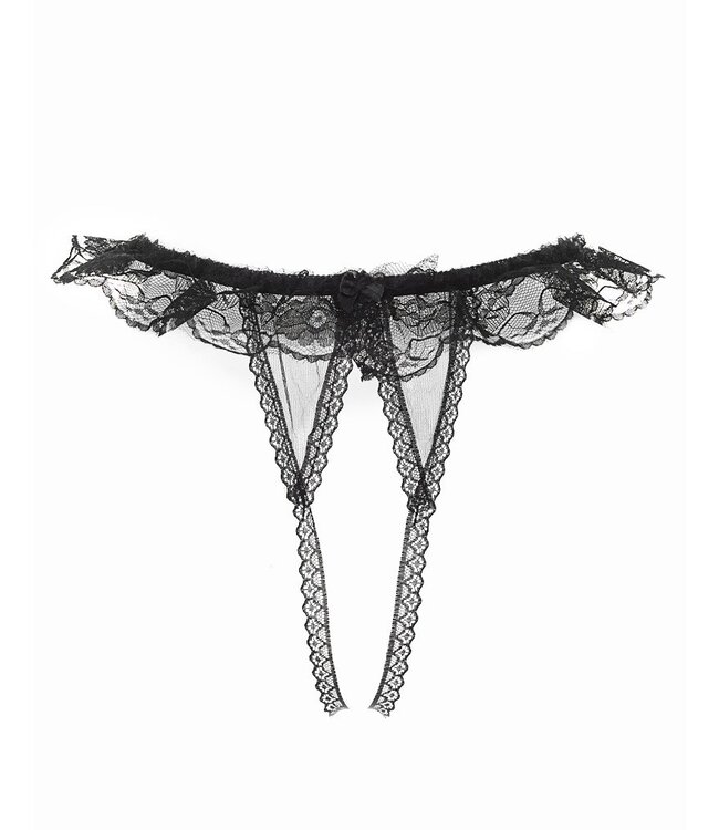 Amorable by Rimba - Open String - One Size - Zwart