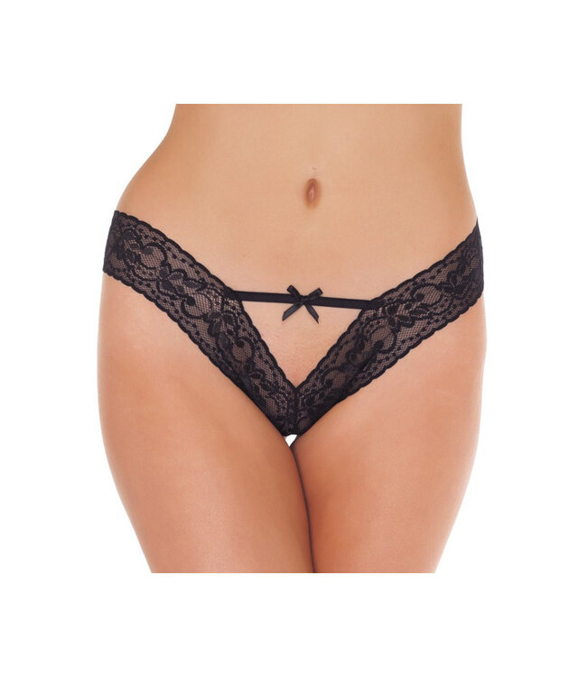 Amorable by Rimba - Slip - One Size - Zwart