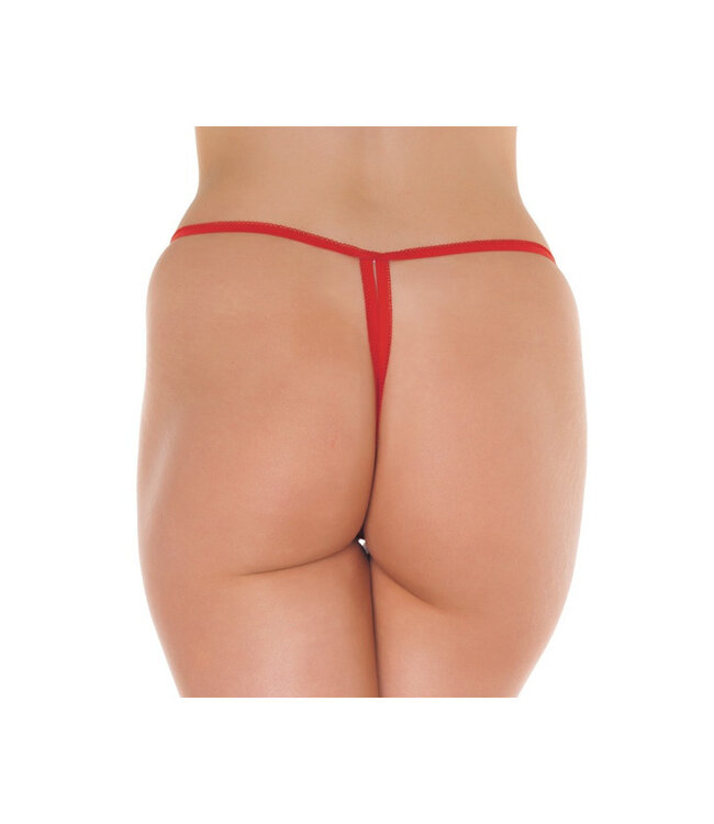 Amorable by Rimba - Open String - One Size - Rood