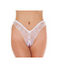 Rimba Amorable by Rimba - Open Brazilian Slip - One Size - Wit