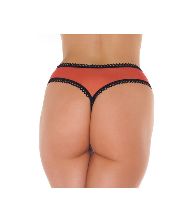 Amorable by Rimba - Open String - One Size - Rood