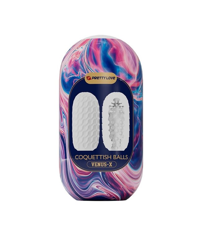 Pretty Love - Venus X - Coquettisch Ball - Masturbator - Wit